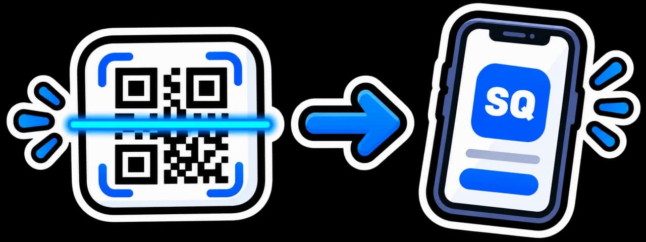 Scan a QR code to play Sidequest on a phone